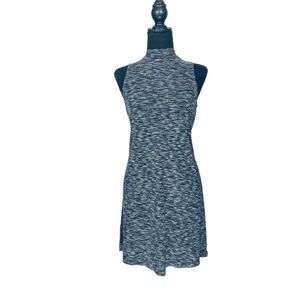 Alya - Knee Length Sleeveless Gray‎ Dress - XS